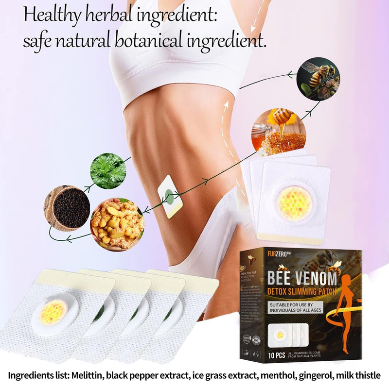 🐝🐝Furzero™ Bee Venom Detox Slimming Patch (Suitable for use by individuals of all ages)🔥 Limited time 80% off