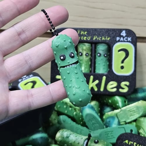 Pickle Pack Keychain