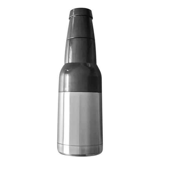 Beer Bottle and Can Cooler with Beer Opener