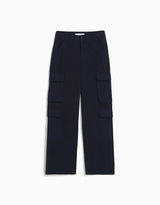 Adjustable Straight Leg Cargo Pants