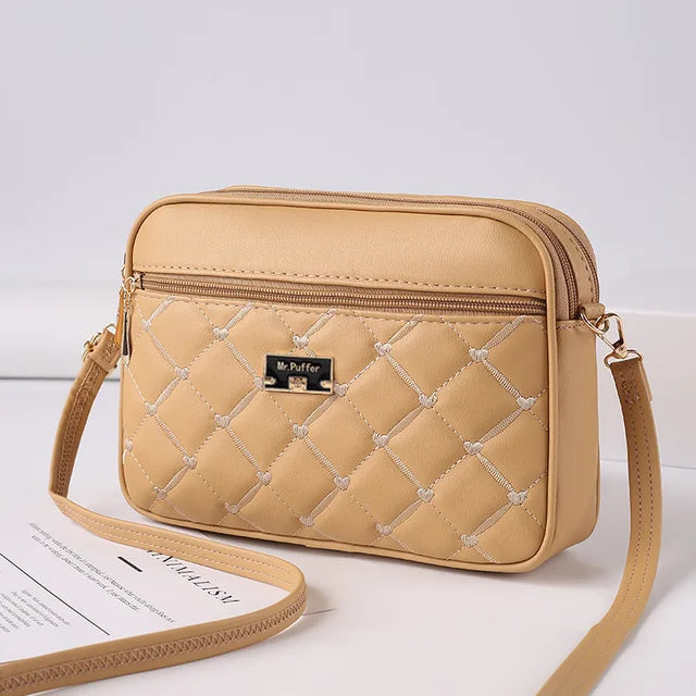 2024 Women's One Shoulder Small Square Handbag