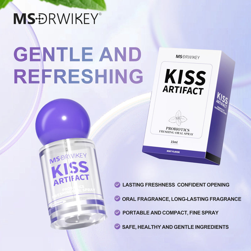 MSDRWIKEY Probiotic Oral Spray - 15ml Breath Freshener