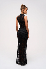 NOIR LACE DRESS