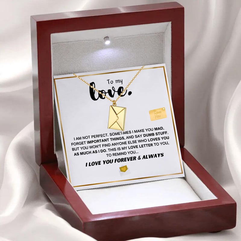 "Love Letter" Necklace Gift Set