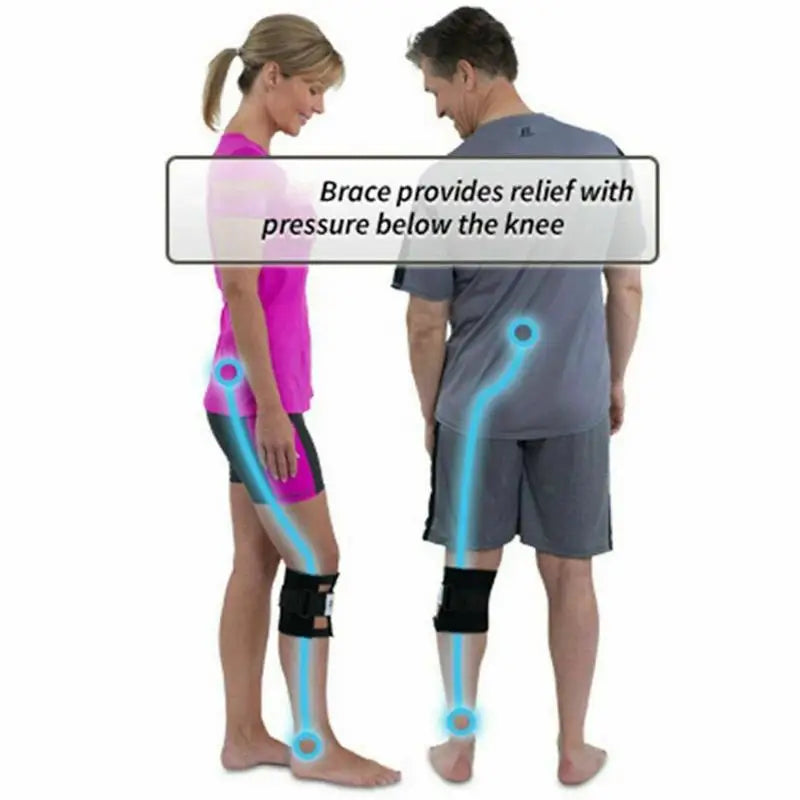 2pcs Magnetic Stone Be Active Knee Brace Point Knee Pad Leg Support Black Pressure Sciatic Nerve Massage Pad Knee Protector