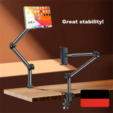 🥰360-degree rotating adjustable and stable multifunctional aluminum alloy stand metal cantilever desktop mobile phone iPad stand