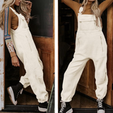 2024 New Women's Fleece Warm Overalls Loose Casual Jumpsuits (Buy 2 Free Shipping)