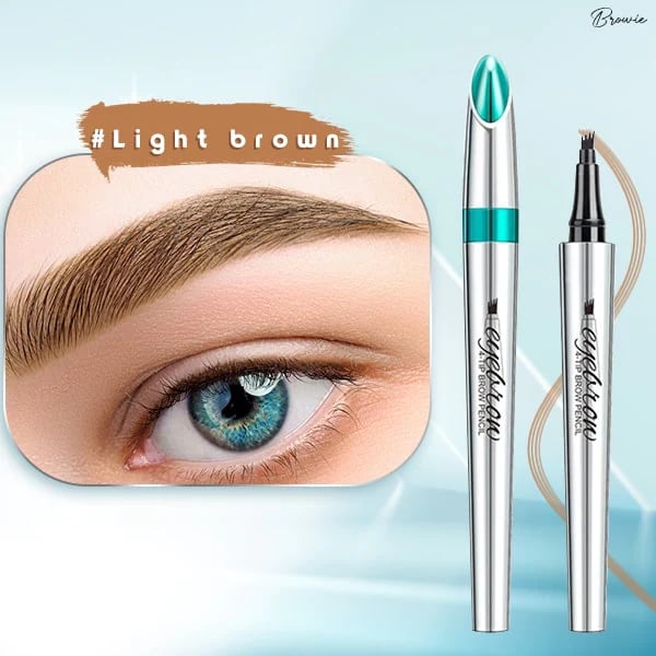 🔥Buy 1 Get 1 Free🔥-3D Waterproof Microblading Eyebrow Pen 4 Fork Tip Tattoo Pencil