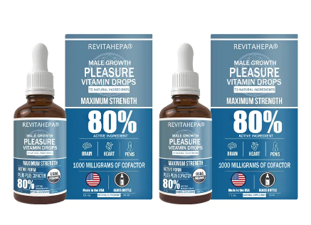 Revitahepa Male Growth Pleasure vitamin drops