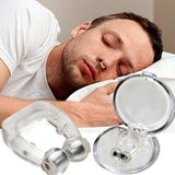 4PCS Magnetic Anti-Snore Device - Snoring Relief Nose Clip with Case