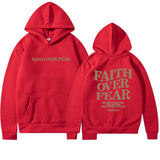 Faith Over Fear Hoodie Sweatshirt