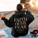 Faith Over Fear Hoodie Sweatshirt