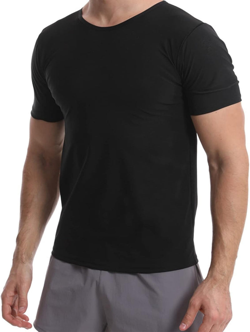 🔥HOT SALE🔥Men's Short Sleeve Sauna T-shirts, Sweat Enhancing Compression Tee