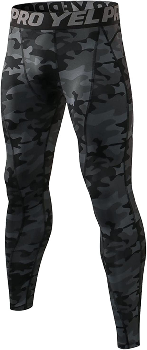 Nylon Camo Compression Pant