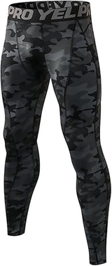 Nylon Camo Compression Pant