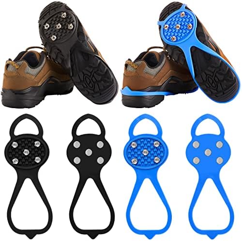 4 Pairs Universal Gripper Spikes Non Slip Shoe Grips