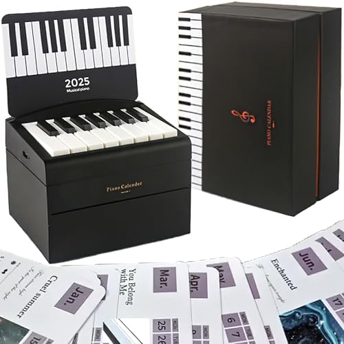 Swift Piano Calendar 2025 with Music Lyrics Mini Piano🎹