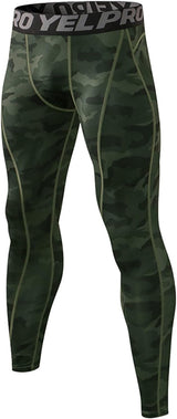 Nylon Camo Compression Pant