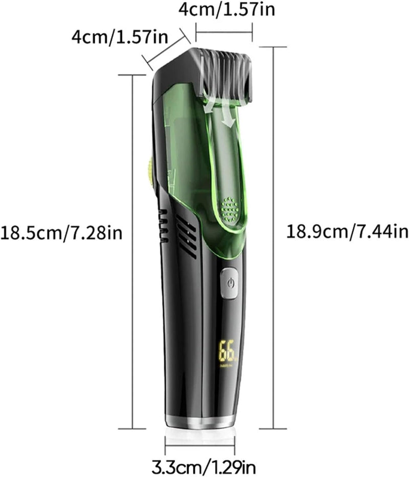 Vacuum Beard Shaver for Men