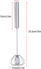 Batidor Semiautomático De Acero Inoxidable