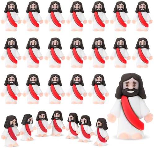 25Pcs Mini Jesus Figures Original Design