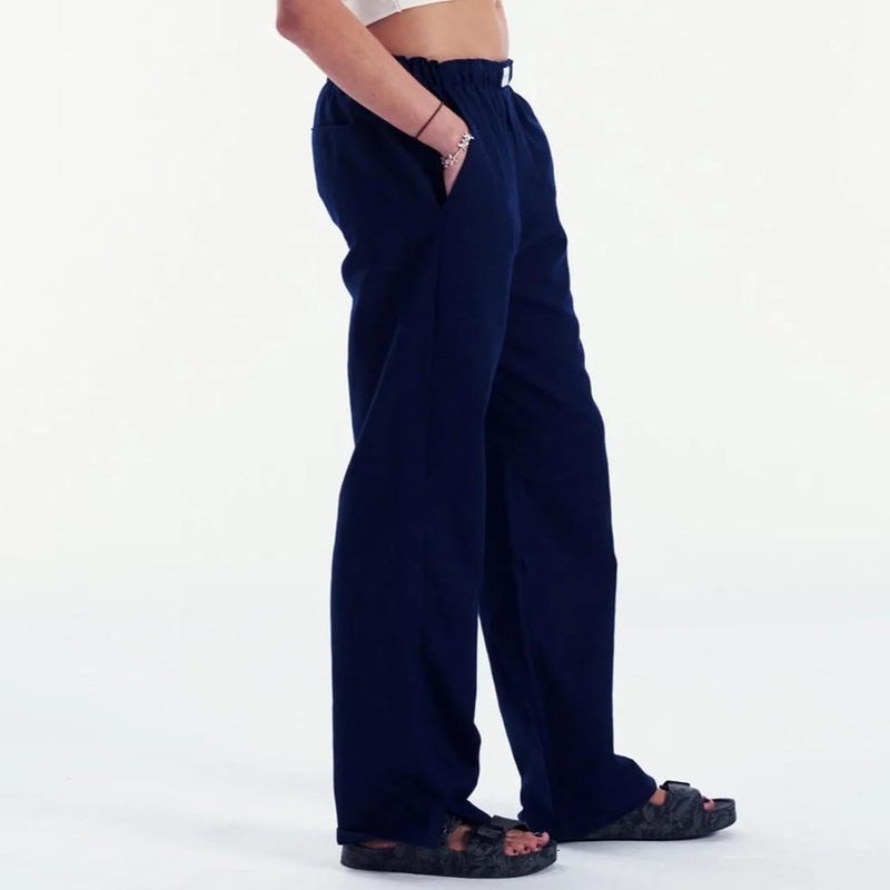 2024 Newest Women Cotton Striped Lounge Pants