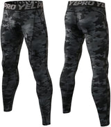 Nylon Camo Compression Pant