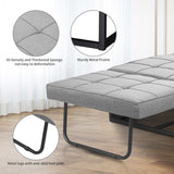 Ainfox Folding Sofa Bed, 4 in 1 Daybeds Ottoman Chair Lounge Couch for Guest Sleeper, Suitable for Modern Living Room, Bedroom, Twin Size