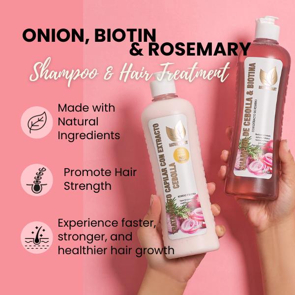 Onion & Biotin Colombian Haircare Set