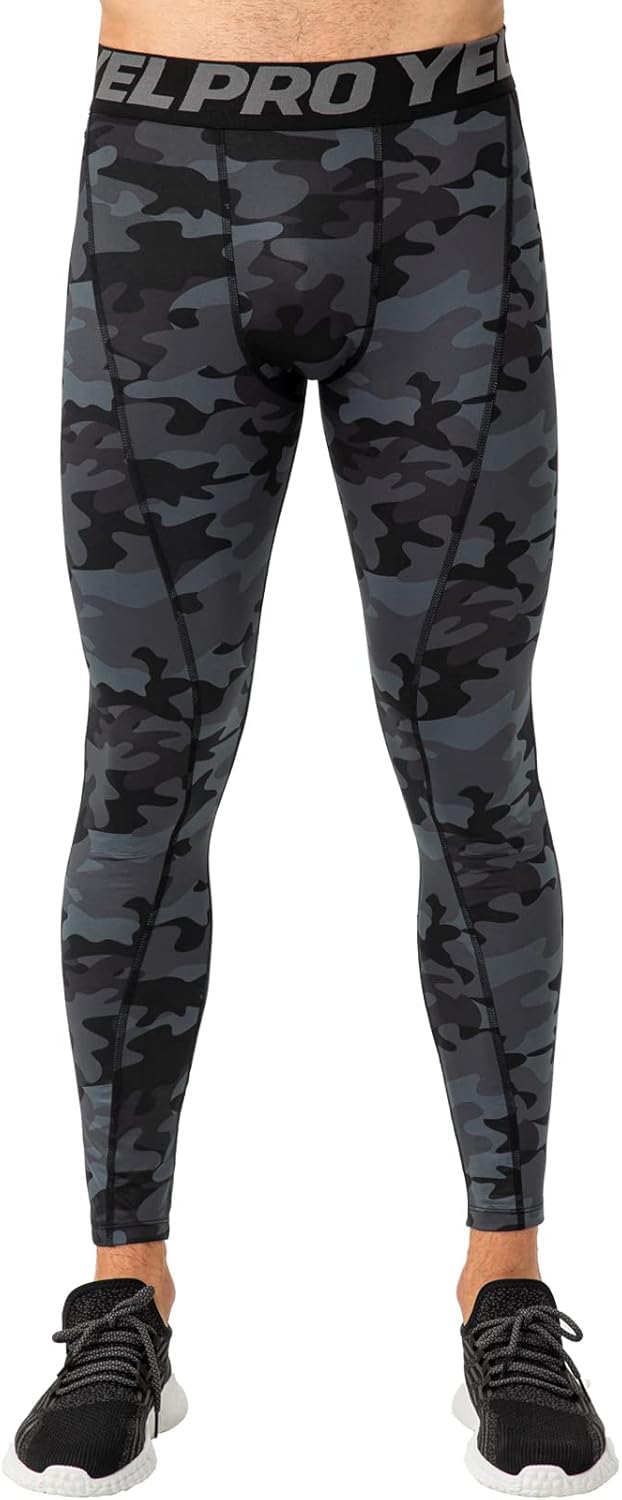 Nylon Camo Compression Pant