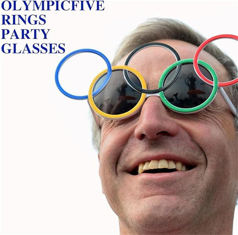 2024 Olympic Ring Glasses, Olympic Glasses