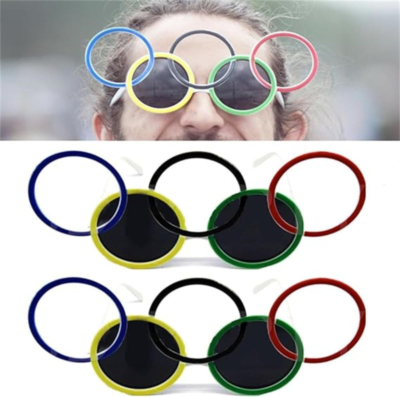 2024 Olympic Ring Glasses, Olympic Glasses