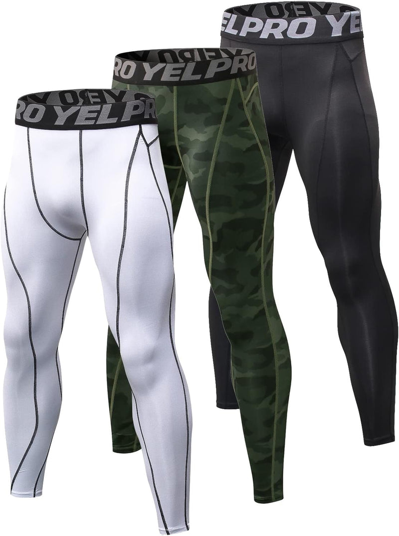 Nylon Camo Compression Pant