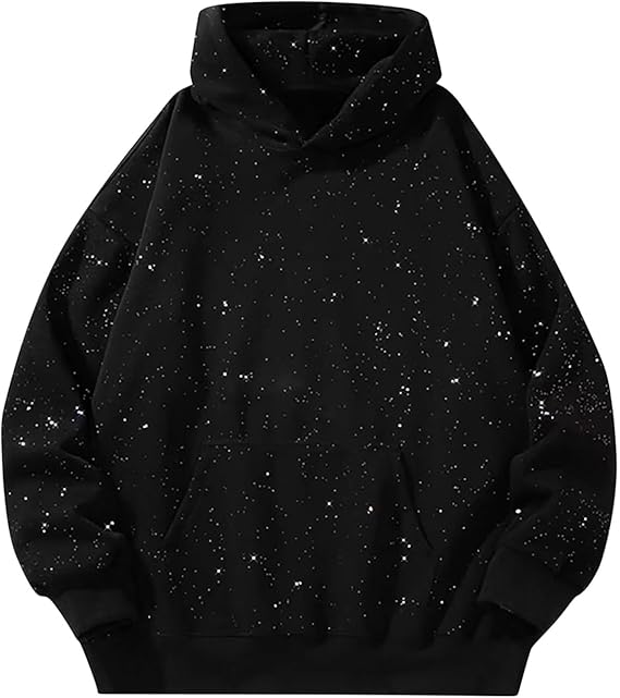 Oversized Sparkly Glitter Hoodies