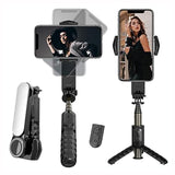 Smartphone Stabilizer Stick 360° Rotation Wireless Control Handheld Extendable Selfie Stick Tripod