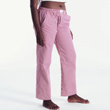 2024 Newest Women Cotton Striped Lounge Pants