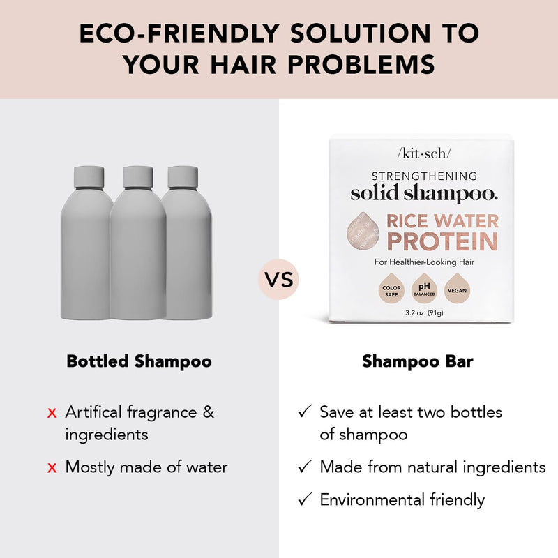 Rice Water Shampoo + Conditioner Combo