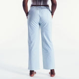 2024 Newest Women Cotton Striped Lounge Pants