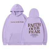 Faith Over Fear Hoodie Sweatshirt