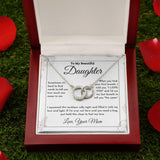 Beautiful Daughter Necklace - Custom Jewelry Gift from Mom-