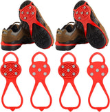 4 Pairs Universal Gripper Spikes Non Slip Shoe Grips