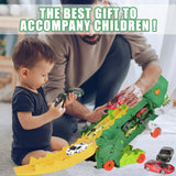 🔥49% OFF🔥Transport Dinosaur Truck with Foldable Sliding