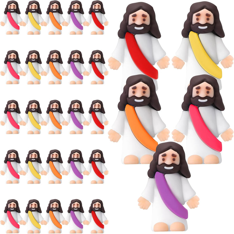 25Pcs Mini Jesus Figures Original Design