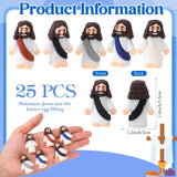 25Pcs Mini Jesus Figures Original Design