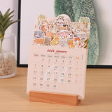 2025 Bloomy Flowers Desk Calendar📅