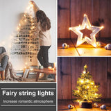 🌲Early Christmas Sale-49% Off✨8 Modes 100-600 Christmas LED Firefly Twinkle String Lights