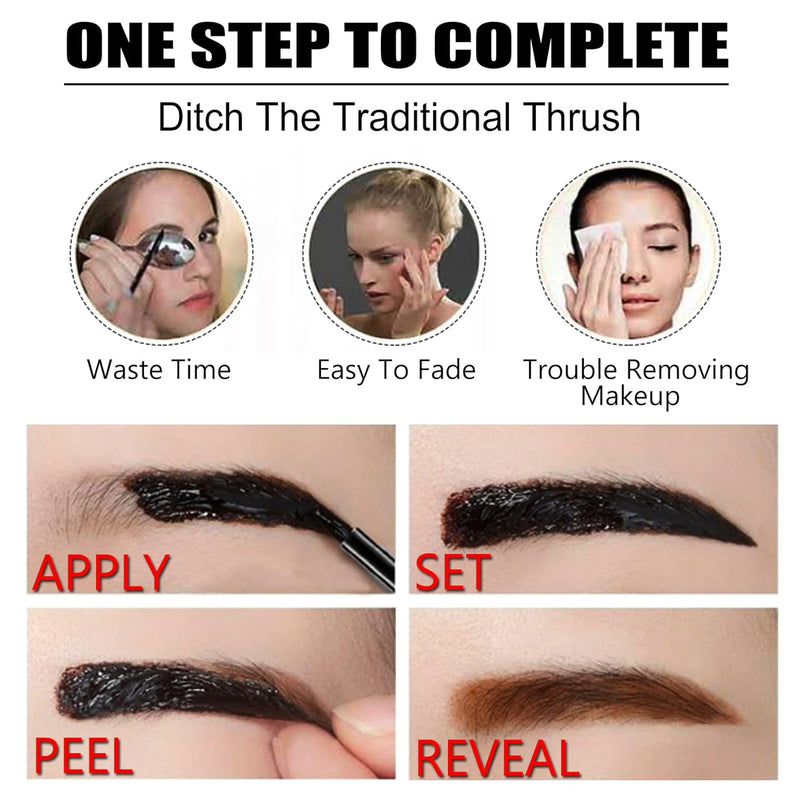 🔥buy 1 get 1 free🔥Waterproof Semi-permanent Eyebrow Gel 🔥buy 1 get 1 free🔥Waterproof Semi-permanent Eyebrow Gel