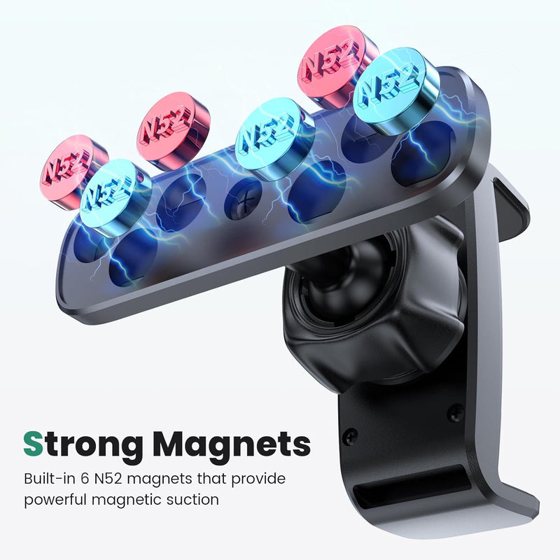 🔥Magnetic 360° Rotatable Phone Holder🔥Aluminum Alloy Universal for Cars