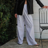 2024 Newest Women Cotton Striped Lounge Pants