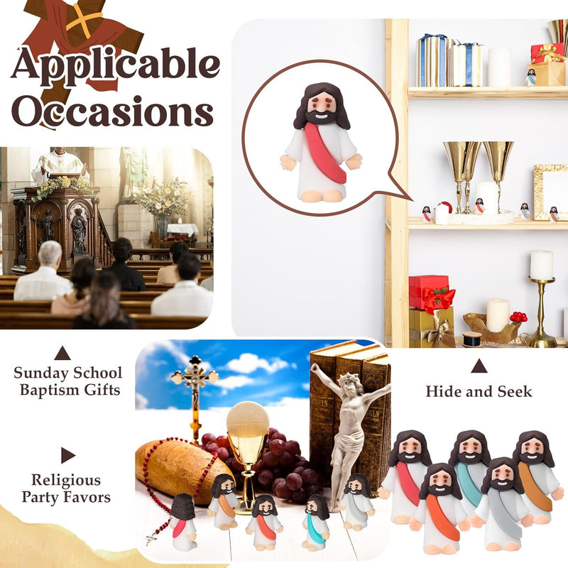 25Pcs Mini Jesus Figures Original Design